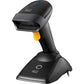 Adesso Bluetooth Spill Resistant Antimicrobial 2D Barcode Scanner with Charging Cra