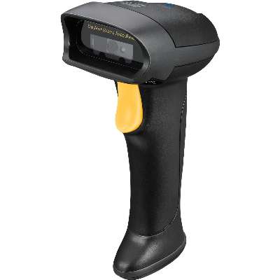 Adesso Bluetooth Spill Resistant Antimicrobial 2D Barcode Scanner with Charging Cra