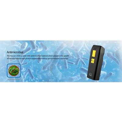 Adesso Bluetooth Antimicrobial Waterproof 2D Barcode Scanner