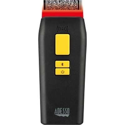 Adesso Bluetooth Antimicrobial Waterproof 2D Barcode Scanner