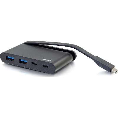 C2G USB-C Hub with USB-A, USB-C and Power Delivery