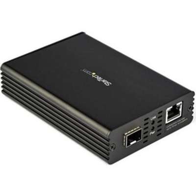 StarTech.com Ethernet Fiber Media Converter - 10Gb - Copper to Fiber