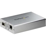 StarTech.com Ethernet Fiber Media Converter - 10Gb - Copper to Fiber