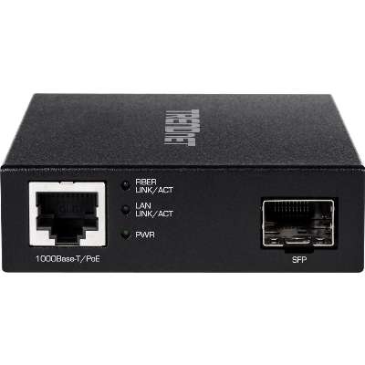 TRENDnet Gigabit PoE PD SFP Fiber Media Converter