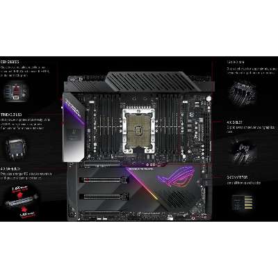 ASUS Intel Lga 3647 for Xeon W-3175X 12 DIMM DDR4 M.2 U.2 Eeb W 10G LAN