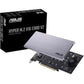 ASUS PCIE 3.0 X4 Expansion Card V2 Supports 4 NVMe M.2 Up to 128 GBPS