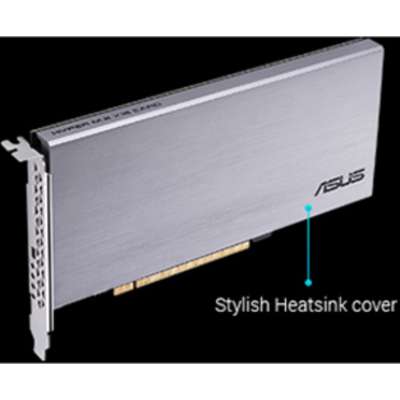 ASUS PCIE 3.0 X4 Expansion Card V2 Supports 4 NVMe M.2 Up to 128 GBPS