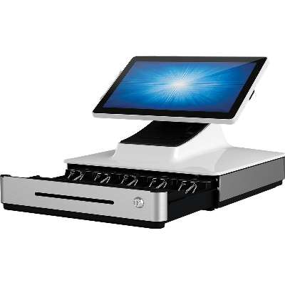 Elo PayPoint Plus for Windows - White, Windows 10, 5 Bill/6 Coin Cash Drawer