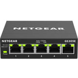 NETGEAR 5 Port Gigabit Ethernet Smart Managed Plus Switch