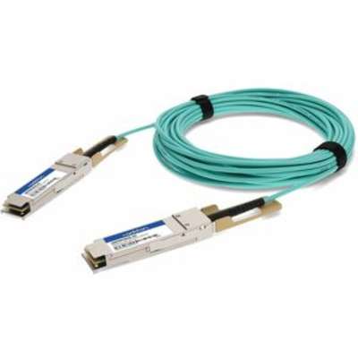 Addon Intel 100FRRF0020 Compatible TAA Compliant 100GBASE-AOC QSFP28 Omni-Path