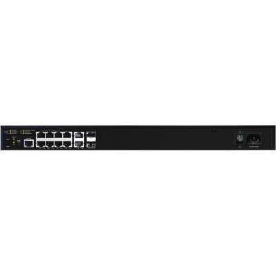 C2G AV Series 12-PT/8 PoE+ Gbe Managed Switch