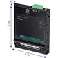 TRENDnet 5-Port Industrial Gigabit PoE+ Wall-Mounted Front Access Switch