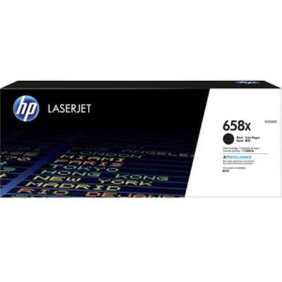 HP 658X High Yield Black Original LaserJet Toner Cartridge