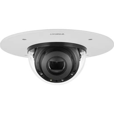 Hanwha Techwin America 2MP IR Flush Mount Dome, Wisenet x