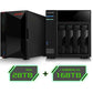 Asustor NAS AS5202T 2-Bay Intel Celeron Dual-Core 2GB DDR4 2.5GBEX2 USB