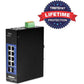 TRENDnet 10-Port Industrial Gigabit L2 Managed DIN-Rail Switch