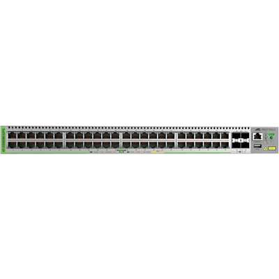 Allied Telesis 48-Port 10/100/1000T PoE+ 4 Port 100/1000X SFP GB Ethernet Managed Software