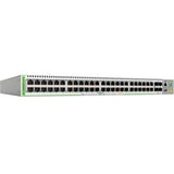 Allied Telesis 48-Port 10/100/1000T PoE+ 4 Port 100/1000X SFP GB Ethernet Managed Software