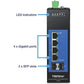 TRENDnet 6-Port Industrial Gigabit L2 Managed DIN-Rail Switch