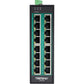 TRENDnet 16-Port Hardened Industrial Gigabit PoE+ DIN-Rail Switch