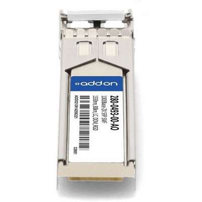 AddOn Cyan 280-0493-00 Comp XCVR TAA 1G-ZX LC 1550NM 80KM Rugged SFP