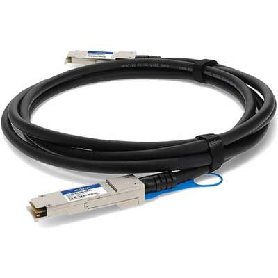 Addon Dell DAC-QSFP28-100G-3M Compatible TAA Compliant 100GBASE-CU QSFP28