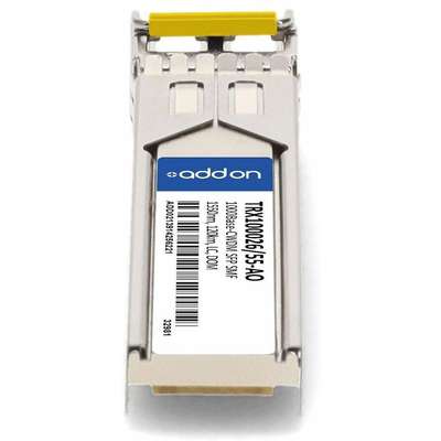 AddOn Infinera TRX100026/55 Comp XCVR TAA 1G-CWDM LC 1550NM 120KM SMF SFP