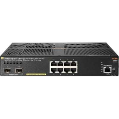 HPE Aruba 2930F 8G PoE+ 2SFP+ TAA Switch EN