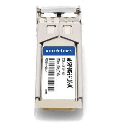 Addon Alcatel Comp XCVR TAA 10G-ZR LC 1550NM 100KM SMF SFP+