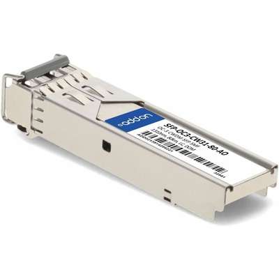AddOn MSA & TAA Compliant XCVR OC-3-CWDM LC 1310NM 80KM SMF SFP