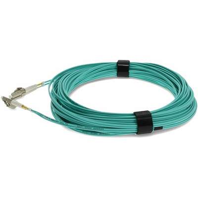 AddOn 20FT LC/LC M/M Aqua OM4 Fiber Patch Cable