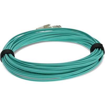 AddOn 20FT LC/LC M/M Aqua OM4 Fiber Patch Cable