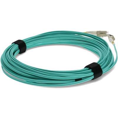 AddOn 20FT LC/LC M/M Aqua OM4 Fiber Patch Cable