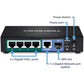 TRENDnet 6-Port Gigabit PoE+ Switch