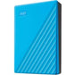 Western Digital WD 2TB My Passport Portable Hard Drive 3.0 Model Blue