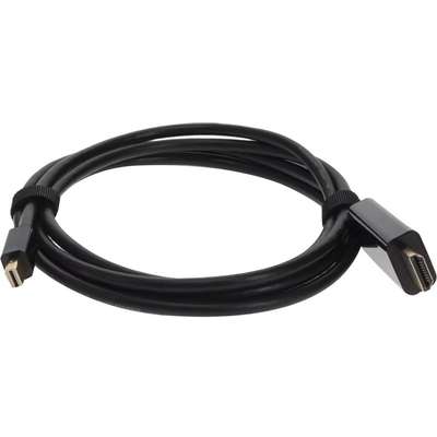 Addon 6FT Mini-DP/HDMI M/M Adapter Cable
