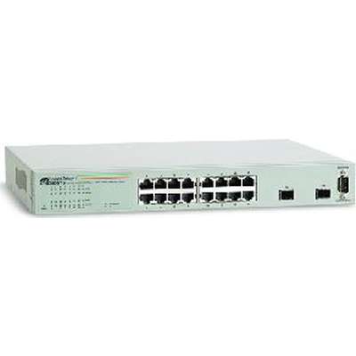 Allied Telesis 16 Port 10/100/1000BT Plus 2 SFP Websmart Switch