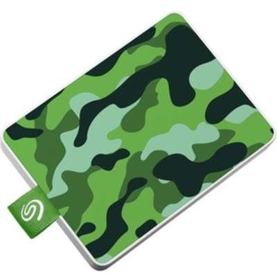 Seagate 500GB One Touch Special Edition SSD USB 3.0 - Camo Green