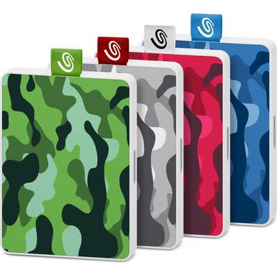 Seagate 500GB One Touch Special Edition SSD USB 3.0 - Camo Green