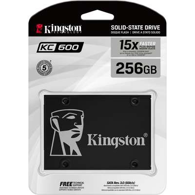 Kingston Technology 256GB SSD KC600 SATA3 2.5 inch