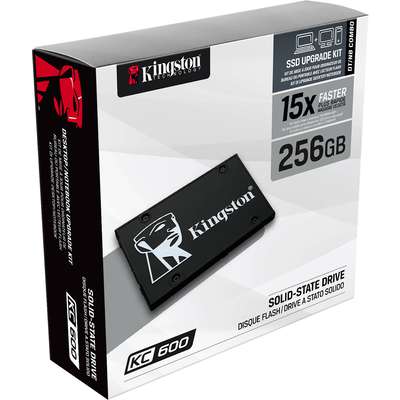 Kingston Technology 256GB SSD KC600 SATA3 2.5 inch
