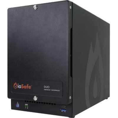 ioSafe Duo 16TB RAID 1 USB 3.2 Fireproof/Waterproof External Storage Device