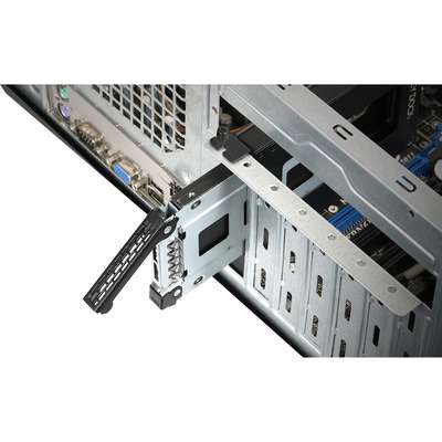 Icy Dock Tougharmor MB839SP-B 2.5 SATA SSD/Hard Disk Drive to PCIE 2.0