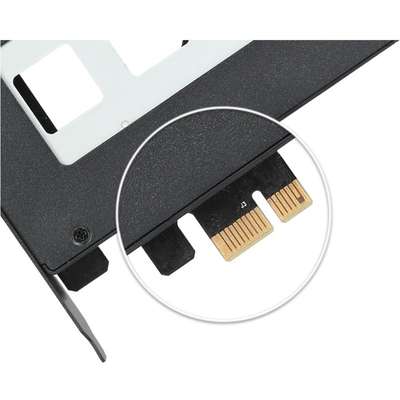 Icy Dock Tougharmor MB839SP-B 2.5 SATA SSD/Hard Disk Drive to PCIE 2.0