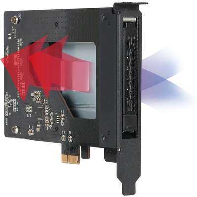 Icy Dock Tougharmor MB839SP-B 2.5 SATA SSD/Hard Disk Drive to PCIE 2.0