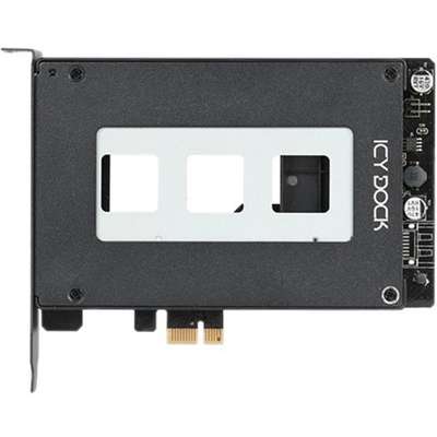 Icy Dock Tougharmor MB839SP-B 2.5 SATA SSD/Hard Disk Drive to PCIE 2.0