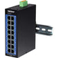TRENDnet 16-Port Industrial Gigabit L2 Managed DIN-Rail Switch