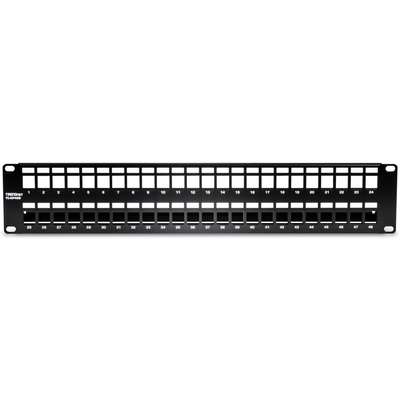 TRENDnet 48-Port Blank Keystone Shielded Patch Panel