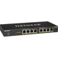 NETGEAR 8 Port GIG Unmanaged PoE+ with Flexpoe