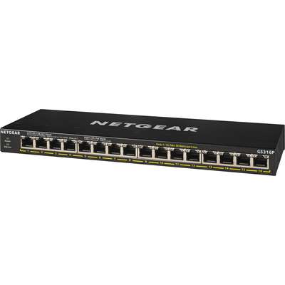 NETGEAR 16 Port GIG Unmanaged PoE+with Flexpoe 115W